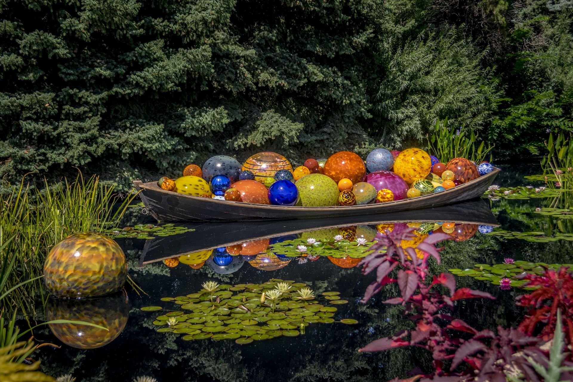 Chihuly Boat Drifting.jpg -  by Dennis Rose
